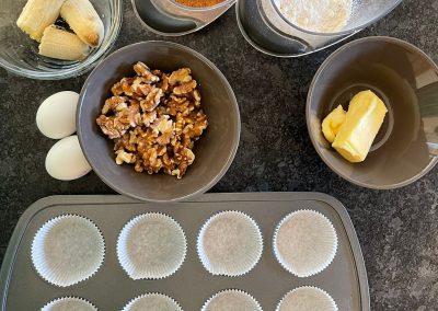 Zutaten für die Cupcakes in der Muffinform Deluxe von Pampered Chef