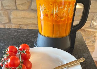 Tomatensuppe im Delue Blender von Pampered Chef
