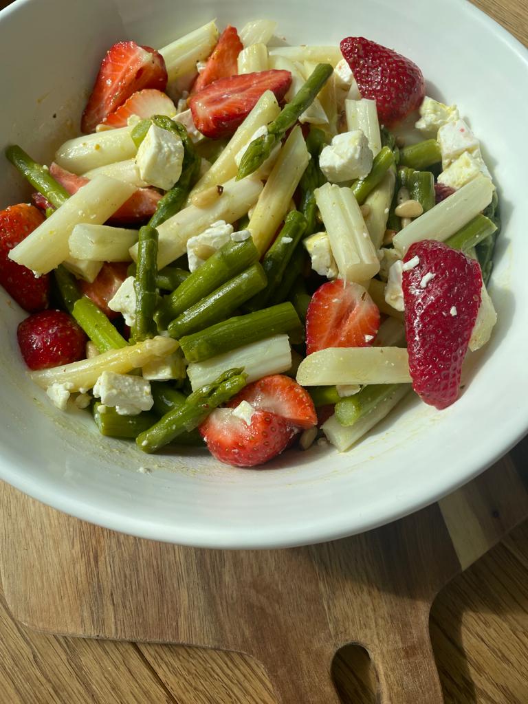 Bunter Spargel Salat - Tines. Food. Passion